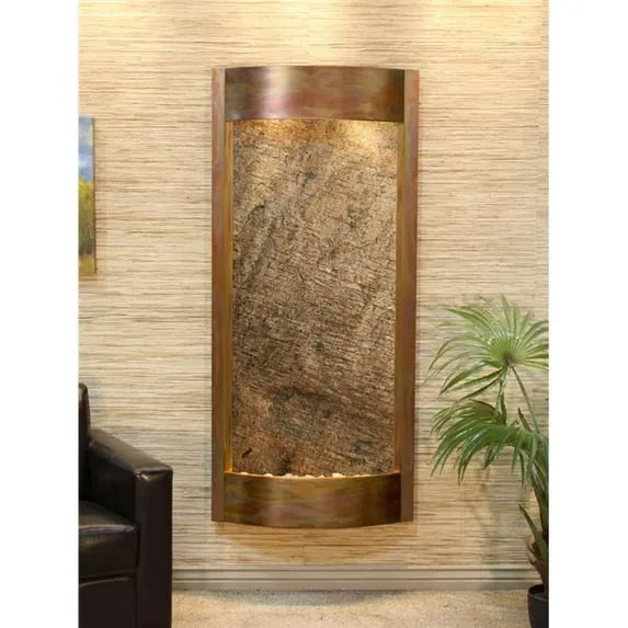 Adagio Pacifica Waters Wall Mounted Water Feature (32” x 69” x 6”)
