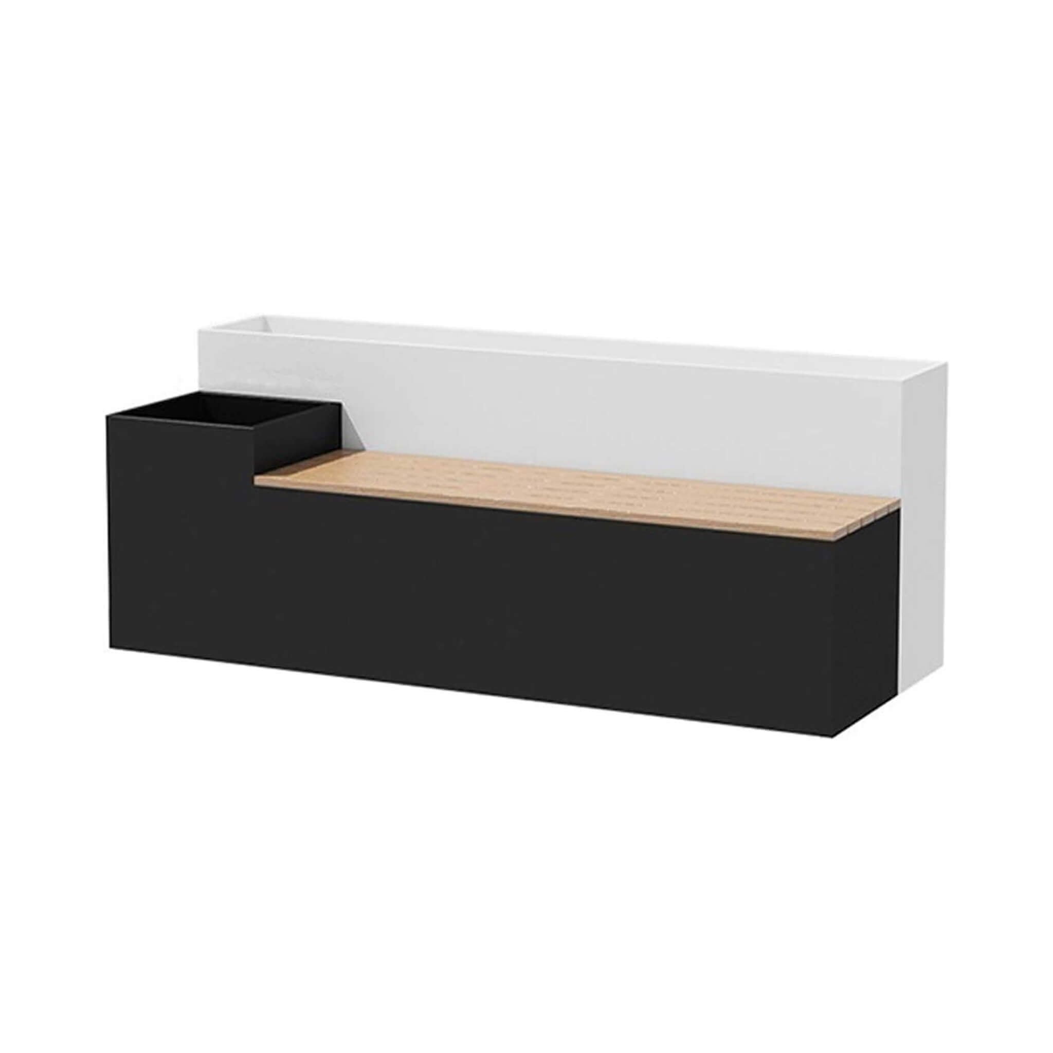 Large Outdoor All-Weather Commercial Flower Box Potting Bench [Made To Order]