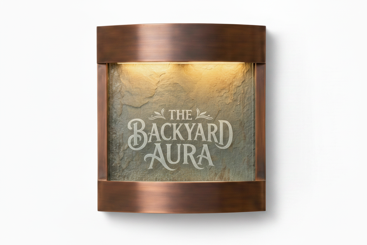 Adagio Calming Waters Wall Mounted Water Feature (35" x 54" x 6")