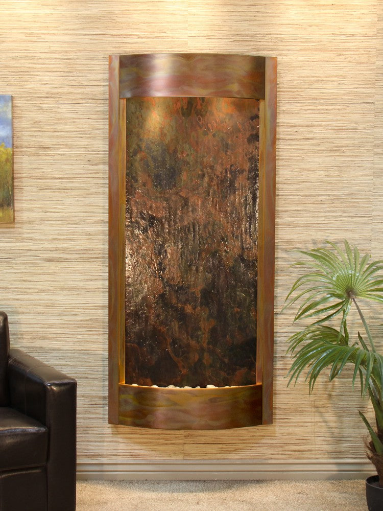 Adagio Pacifica Waters Wall Mounted Water Feature (31.5” x 70” x 7.25”)