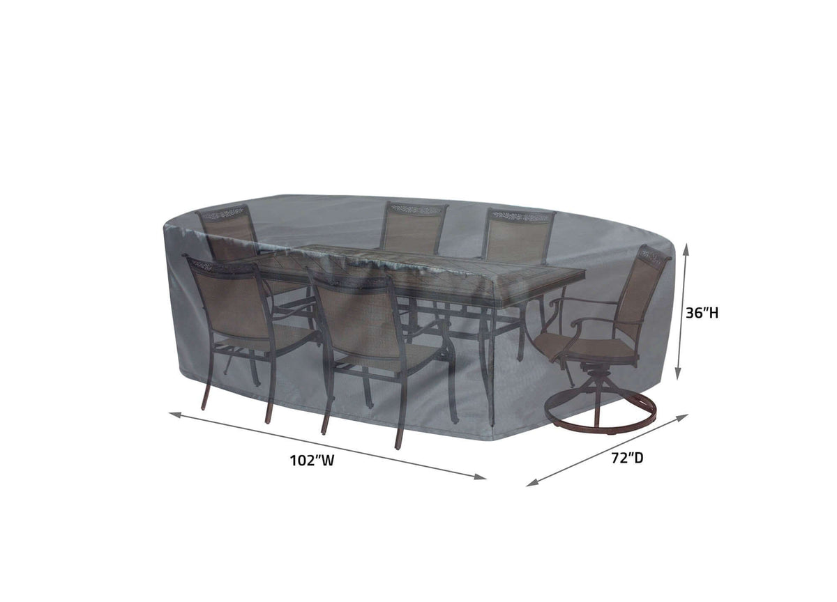 Shield Mercury Cover for 584 Fits Medium Oval/Rectangle Table & Chairs