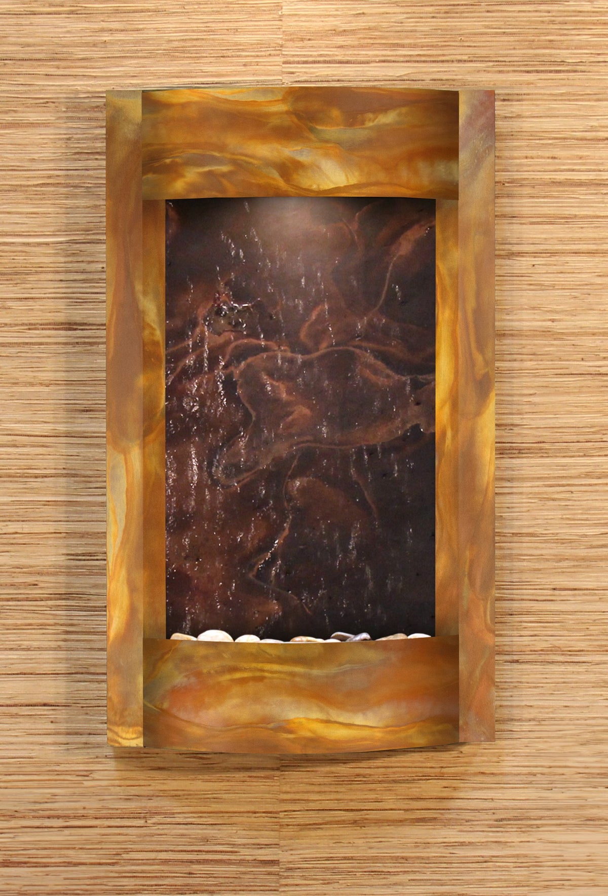 Adagio Serene Waters Wall Mounted Water Feature (21” x 36” x 6”)