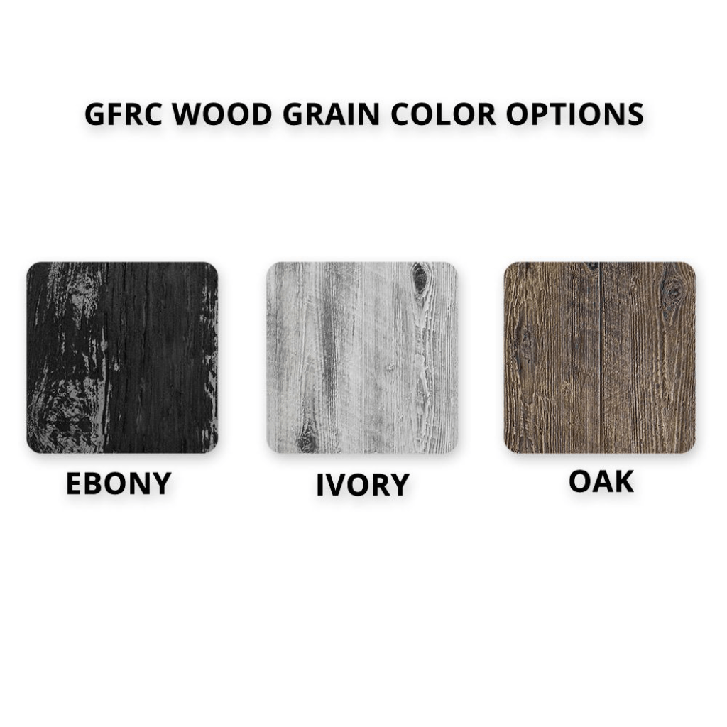 The Outdoor Plus: Sedona 27" Wood Grain GFRC Round Fire Bowl